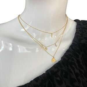 1 Gorjana Necklace Heart Key Lock